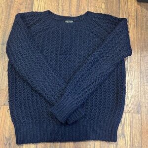 Club Monaco Navy Crew Neck Sweater Womens XS
